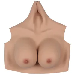 CrossGearX Buste Seins Coton Col haut Bonnet E